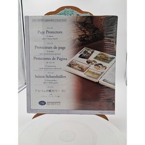 2 Pack 12 X 12 Creative Memories Scrapbook Page Protectors. 15 Pages Each